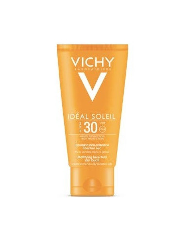 Crema viso ideal soleil dry touch 30 spf