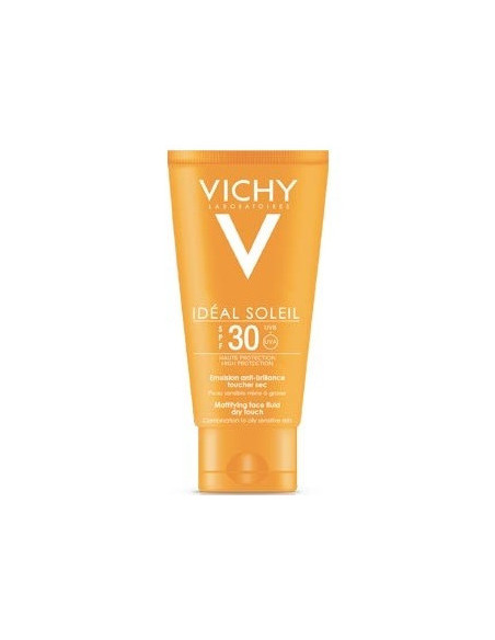 Crema viso ideal soleil dry touch 30 spf