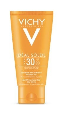 Image of Crema viso ideal soleil dry touch 30 spf cod085