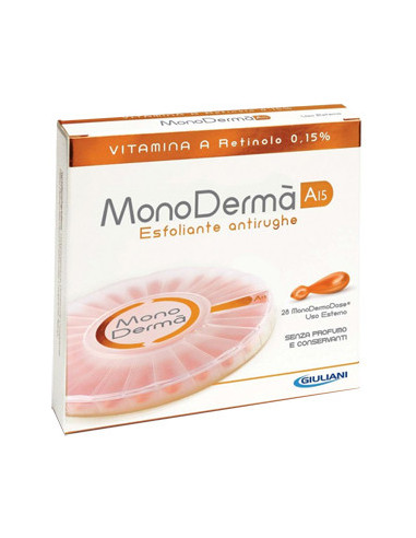 Monoderma a15 gel esfoliante e anti-rughe 30 vegicaps
