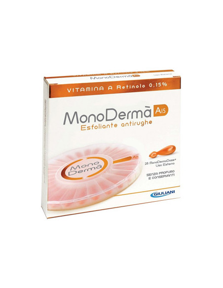 Monoderma a15 gel esfoliante e anti-rughe 30 vegicaps