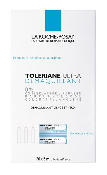 La roche-posay toleriane ultra struccanti occhi 30x5ml