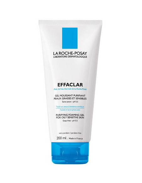 La roche-posay effaclar gel mousse purificante pelle grassa 200ml