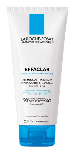 La roche-posay effaclar gel mousse purificante pelle grassa 200ml