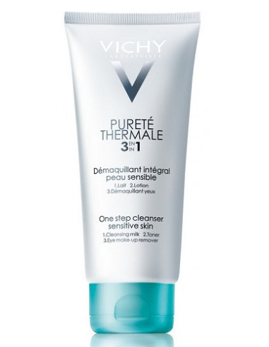 Vichy purete thermale 3 in 1 struccante pelle sensibile viso occhi 300ml
