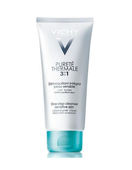 Vichy purete thermale 3 in 1 struccante pelle sensibile viso occhi 300ml