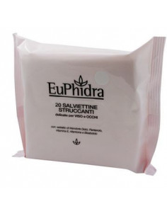 Euphidra salviettine struccanti 20 pezzi