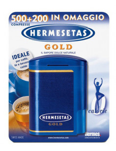 Hermesetas gold 500 piu 200cpr