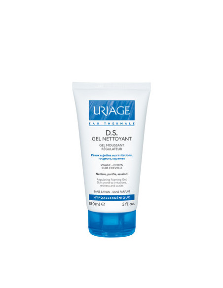 Uriage ds gel detergente viso corpo e capelli 150ml