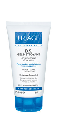 Uriage ds gel detergente viso corpo e capelli 150ml