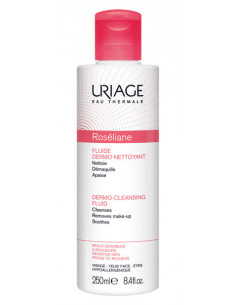Uriage roseliane fluido dermo-detergente viso 250ml