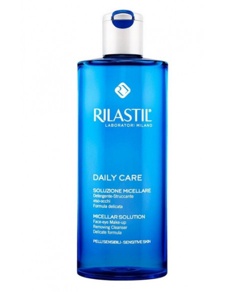 Rilastil daily soluzione micellare struccante viso-occhi 250ml