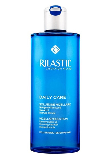 Rilastil daily soluzione micellare struccante viso-occhi 250ml