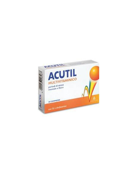 Acutil multivitaminico 30 compresse