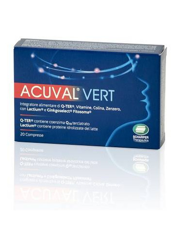 Acuval vert 20cpr 1,2g