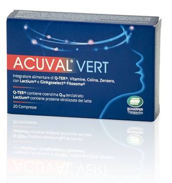 Acuval vert 20cpr 1,2g