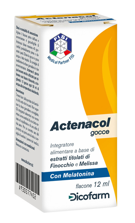 Image of Actenacol gocce 12ml cod085