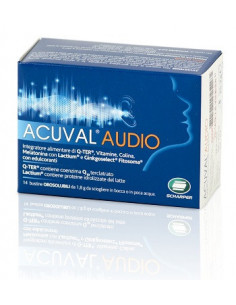 Acuval audio 14 bustine 1,8g os