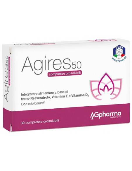 Agires 50 30 compresse orosolubili