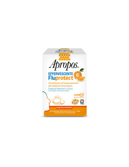 Apropos fluprotect sistema immunitario 20 compresse effervescenti