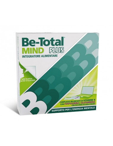 Be-total mind plus integratore energetico 20 bustine