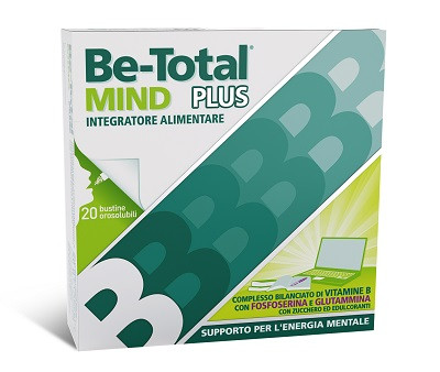 Image of Be-total mind plus integratore energetico 20 bustine cod085