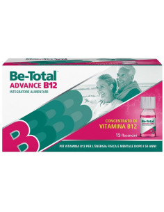 Be-total advance b12 integratore energetico 15 flaconi