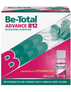 Be-total advance b12 integratore energetico 30 flaconi