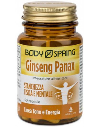 Body spring ginseng stanchezza fisica e mentale 50 capsule