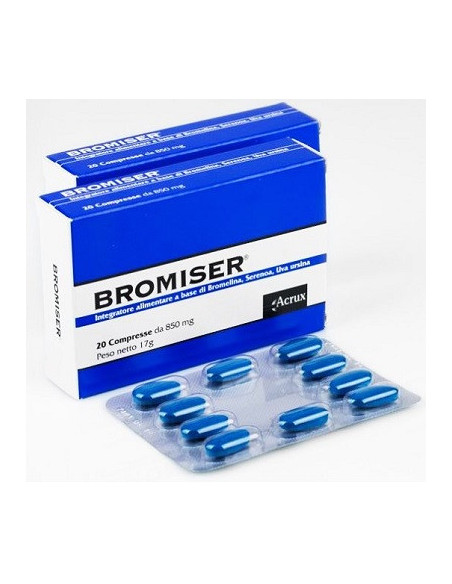 Bromiser 20 compresse 850mg