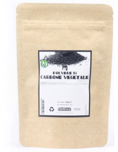 Carbone vegetale polvere 100g