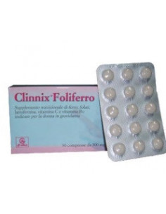 Clinnix foliferro 30 compresse