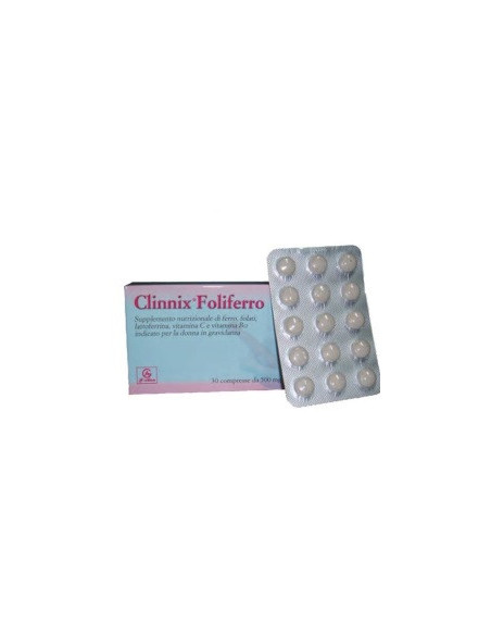 Clinnix foliferro 30 compresse