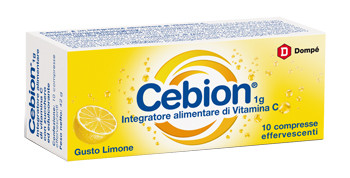 Image of Cebion vitamina c gusto limone 10 compresse effervescenti cod085