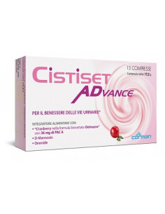 Cistiset advance integratore vie urinarie 15 compresse