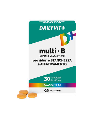 Massigen dailyvit+ multi b 30compresse vitamine del gruppo b