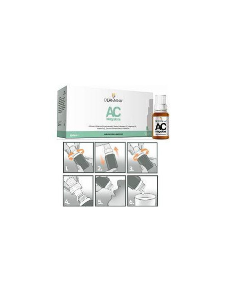 Dermana ac integratore 12 flaconcini