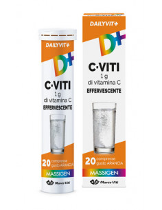 Marco viti dailyvit + c viti vitamina c 1g 20compresse effervescenti