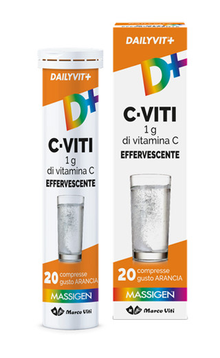 Image of Marco viti dailyvit + c viti vitamina c 1g 20compresse effervescenti cod085