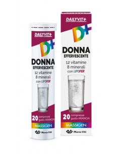 Dailyvit + donna multivitaminico donna 20compresse effervescenti
