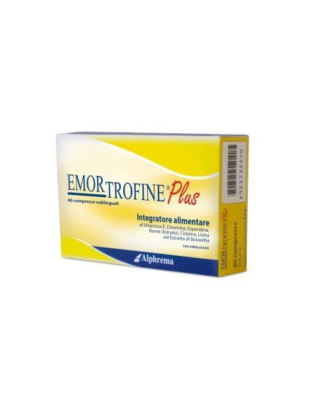 Emortrofine plus 40 compresse subling