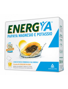 Energya papaya magnesio potassio integratore energetico14 bustine