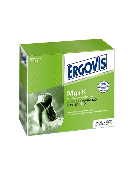 Ergovis mg piu k 20 bustine 10g