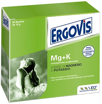 Ergovis mg piu k 20bust 10g