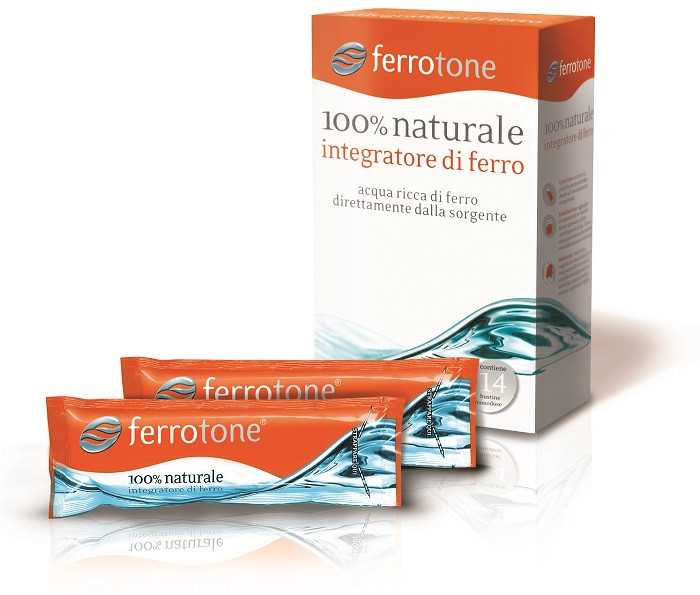 Ferrotone integratore di ferro 14 bustine 20mg