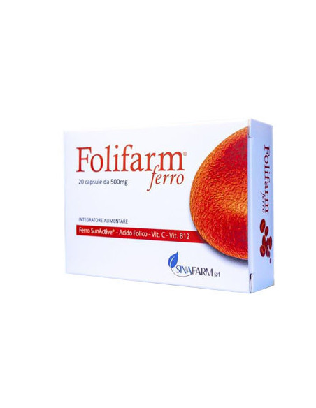 Folifarm ferro 20 capsule
