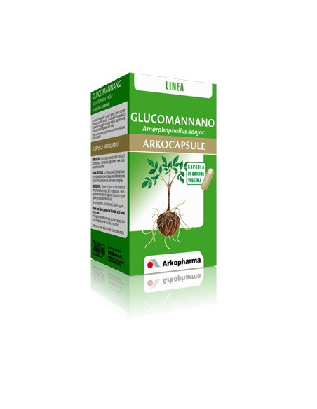 Arkocapsule glucomannano effetto sazieta' 45 capsule