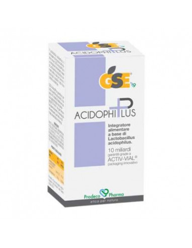Gse probiotic piu acidophip 30cps