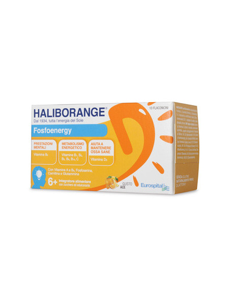 Haliborange fosfoenergy 10 flaconcini