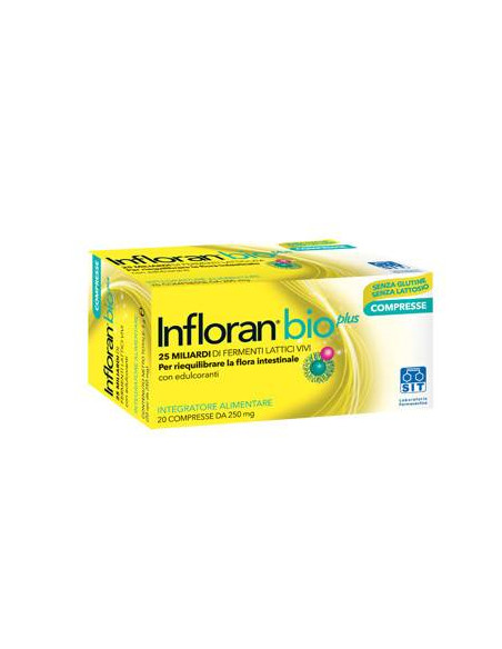 Infloran bio plus 20 compresse